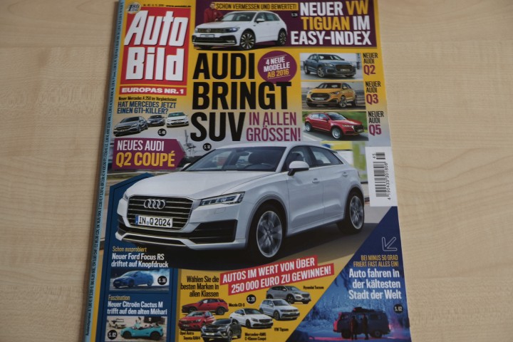 Deckblatt Auto Bild (45/2015)